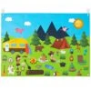 WATINC 46Pcs Camping Felt Board Story Set Camping Adventure Camp Out Preschool Large Wall Storyboard Forest Theme Early Learning Storytelling Play Board Hanging Kit For Toddler Kids 41 X 30 Inch 2 WATINC 46Pcs Camping Felt Board Story Set Camping Adventure Camp Out Preschool Large Wall Storyboard Forest Theme Early Learning Storytelling Play Board Hanging Kit For Toddler Kids 41 X 30 Inch -Folkmanis Toys Shop 510sih9qgcL