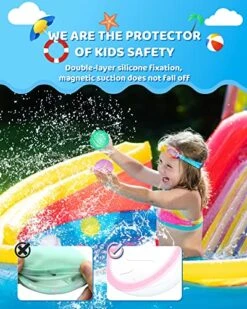 SOPPYCID Reusable Water Balloons, Magnetic Self Sealing Quick Fill Water Balloons, Latex-Free Silicone Water Balloons, No Pick UP After Water Fight Games, Summer Toys For Kids Adults (Classic-15 Pcs) 18 SOPPYCID Reusable Water Balloons, Magnetic Self Sealing Quick Fill Water Balloons, Latex-Free Silicone Water Balloons, No Pick UP After Water Fight Games, Summer Toys For Kids Adults (Classic-15 Pcs) -Folkmanis Toys Shop 510yp5tgInL