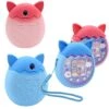 JIBIACB Silicone Cover For Tamagotchi Pix Virtual Pet Game Machine,Silicone Protective Case With Finger Lanyard For Tamagotchi Pix,Pet Mini Toy (2,Pink+Blue) 1 JIBIACB Silicone Cover For Tamagotchi Pix Virtual Pet Game Machine,Silicone Protective Case With Finger Lanyard For Tamagotchi Pix,Pet Mini Toy (2,Pink+Blue) -Folkmanis Toys Shop 5115k922xAL