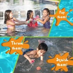COLETA Reusable Water Balloons 6 PCS, Includes 2 Side Bags And 1 Storage Bag | Quick Fill, Self-Sealing Refillable Water Splash Ball | Pool Beach Toys, Outdoor Activities Summer Games, Magnets Sealed 11 COLETA Reusable Water Balloons 6 PCS, Includes 2 Side Bags And 1 Storage Bag | Quick Fill, Self-Sealing Refillable Water Splash Ball | Pool Beach Toys, Outdoor Activities Summer Games, Magnets Sealed -Folkmanis Toys Shop 5116w0dzJbL