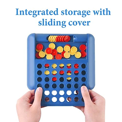 GENERIC 5 Four In A Row,Board Games Toys For Kids - Tables Game Set Travel Friendly Storage Case Toy For Family Picnic Camping Party Travel 8 GENERIC 5 Four In A Row,Board Games Toys For Kids - Tables Game Set Travel Friendly Storage Case Toy For Family Picnic Camping Party Travel - Image 6