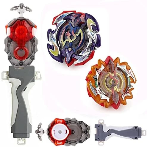 DWIN Bey Battling Toys Starter Burst Booster B-113 Cho-Z Heat / Hell Salamander Battling With B-184 Custom String Bey Launcher LR Left/Right Spin & Launcher Grip Spinning Top Toys (B-113) 15 DWIN Bey Battling Toys Starter Burst Booster B-113 Cho-Z Heat / Hell Salamander Battling With B-184 Custom String Bey Launcher LR Left/Right Spin & Launcher Grip Spinning Top Toys (B-113) - Image 13