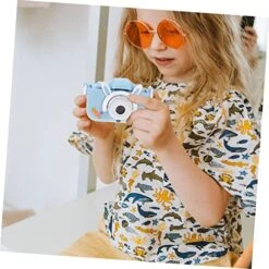 Children's Cartoon Camera Kids Toy Camera Cartoon Cat Camera Instant Camera For Kids Digital Camera Digital Camcorder Kids Toys For Girls Gifts For Kids 6-8 Children Camera Boy -Folkmanis Toys Shop 511SsTpI1eL