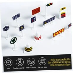 TOYANDONA 112 Pcs Mini & Outdoor Cones Toy Miniature Kids Plastic Educational For Signal Light Miniatures Preschool Street Learning Signs Simulation Playing Supplies Party Lights Christmas 15 TOYANDONA 112 Pcs Mini & Outdoor Cones Toy Miniature Kids Plastic Educational For Signal Light Miniatures Preschool Street Learning Signs Simulation Playing Supplies Party Lights Christmas -Folkmanis Toys Shop 511XR7RVJML