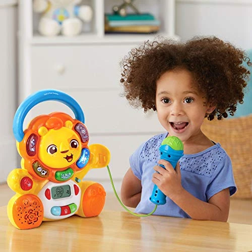 VTech Zoo Jamz Rock And Roar Karaoke, Yellow 5 VTech Zoo Jamz Rock And Roar Karaoke, Yellow - Image 3