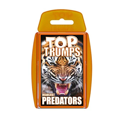 Top Trumps Deadliest Predators Card Game For 3 Years + 3 Top Trumps Deadliest Predators Card Game For 3 Years +