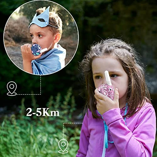 Qniglo Walkie Talkies For Kids Rechargeable, Kids Toys For 3-14 Year Old Girls Gifts,Kids Walky Talky With FM For Outdoor Camping Games,Christmas Birthday Gift For 5 6 7 8 9 10 Year Old Teens Toddlers 7 Qniglo Walkie Talkies For Kids Rechargeable, Kids Toys For 3-14 Year Old Girls Gifts,Kids Walky Talky With FM For Outdoor Camping Games,Christmas Birthday Gift For 5 6 7 8 9 10 Year Old Teens Toddlers - Image 5