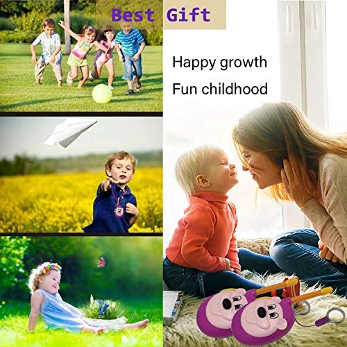 Walkie Talkies For Kids Cute Toy Of Age 3-12 Boys Girls Toddler Gift, 2 Way Radio Indoors Outdoors Cartoon Handheld Interphone For Outside Adventure Game, 2 Pack 5 Walkie Talkies For Kids Cute Toy Of Age 3-12 Boys Girls Toddler Gift, 2 Way Radio Indoors Outdoors Cartoon Handheld Interphone For Outside Adventure Game, 2 Pack - Image 3