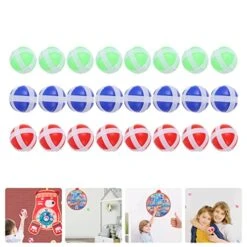 Alasum 192 Pcs Wall Toys Indoor Accessories Hook Funny Target Small Kid Kids Sticky Sucker Supplies Toy Chic Ball Color Party Board Sports And Ballsrandom Random Game Games Throwing -Folkmanis Toys Shop 511uMC63QzL