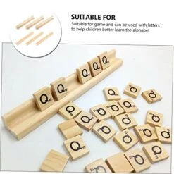 FOYTOKI Wooden Tray 12 Pcs Domino Stand Tabletop Accessories Desktop Stand Domino Trays Domino Holder DIY Domino Trays Displaying Holder Log Wood Ornaments Desktop Domino Racks Kids Toys 20 FOYTOKI Wooden Tray 12 Pcs Domino Stand Tabletop Accessories Desktop Stand Domino Trays Domino Holder DIY Domino Trays Displaying Holder Log Wood Ornaments Desktop Domino Racks Kids Toys -Folkmanis Toys Shop 511zUXyWQCL