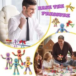 Fidget Toys Bendable Robot Figures Stress Relief Flexible Bendy Toys Robot Transforming Decompression Toys Robot Party Favors For Goody Bag Stuffers Goody Bags, Prizes, Pinatas, 4 Colors (32 Pcs) 11 Fidget Toys Bendable Robot Figures Stress Relief Flexible Bendy Toys Robot Transforming Decompression Toys Robot Party Favors For Goody Bag Stuffers Goody Bags, Prizes, Pinatas, 4 Colors (32 Pcs) -Folkmanis Toys Shop 51232K2IOHL