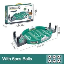 Football Table Interactive Game, Tabletop Football Board Game Kids Interactive Playset Family Sports Table Game Foosball Board Game For Parent-Child Interaction Game Gift (L (22.36x10.9x4.37 In)) 9 Football Table Interactive Game, Tabletop Football Board Game Kids Interactive Playset Family Sports Table Game Foosball Board Game For Parent-Child Interaction Game Gift (L (22.36x10.9x4.37 In)) -Folkmanis Toys Shop 5125ctpiphL