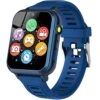 Smart Watch For Kids With 24 Puzzle Games 1.44" HD Touchscreen Camera Video Music Player Pedometer Alarm Clock Calculator Torch Sport Band Educational Learning Toys Gifts For Age 3-12 Boy Girl (Blue) -Folkmanis Toys Shop 512BmyucY3L