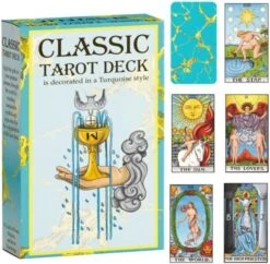 SUNSTELO Tarot Cards With Guide Book - Remastered Original Design Tarot Deck For Beginners And Professional - Fortune Telling Cards - Divination Tools -Folkmanis Toys Shop 512VGbZv20L. AC