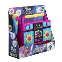 Trolls TR115EM Rock N Troll Sing Along Boom Box 11 Trolls TR115EM Rock N Troll Sing Along Boom Box -Folkmanis Toys Shop 512W7tjfoRL