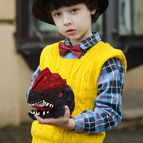 Alasum Kids Toys Kids Gloves 3pcs Rubber Puppet For Funny Game Cosplay Puppets Play Imaginative Party Tyrannosaurus Storytelling Soft Favors Parent Creative Role Head Yellow Gloves Kid Toys 8 Alasum Kids Toys Kids Gloves 3pcs Rubber Puppet For Funny Game Cosplay Puppets Play Imaginative Party Tyrannosaurus Storytelling Soft Favors Parent Creative Role Head Yellow Gloves Kid Toys - Image 6