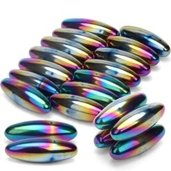 Fridge Magnets Stones Oval, Rattle Polished Magnetic Magnets Whiteboard Locker Magnets, Home Office Kitchen Refrigerator Magnets, Neat Perfect Home Decorations Gifts Magnet Teacher Researcher 18 -Folkmanis Toys Shop 512g7vDRZGL