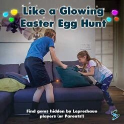 Protectors Of The Rainbow – Scavenger Hunt & Hide And Seek Game | Ages 4-10 | Birthday Games | Glow In The Dark Toys | Rainbow Game | Treasure Hunt | Kids Games With Interactive Music & Lights -Folkmanis Toys Shop 512hF8DlSxL