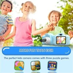 Homspal Kids Camera For Children, Photos, Digital Vedios, Selfie Camera With Filters And Gmaes For For 3-10 Year Old Boys And Girls, Toddler, Christmas Birthday Gifts Toys With 32G SD Card,Blue 10 Homspal Kids Camera For Children, Photos, Digital Vedios, Selfie Camera With Filters And Gmaes For For 3-10 Year Old Boys And Girls, Toddler, Christmas Birthday Gifts Toys With 32G SD Card,Blue -Folkmanis Toys Shop 512hM1xrRSL
