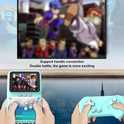 Tiiyee Handheld Games Console, The Multicolored Mini Machine With AV Cable Can Play On Tv Support Connecting Retro Video Screen Classical Portable Rechargeable Battery Suitable Gift For Kids Adults 4 Tiiyee Handheld Games Console, The Multicolored Mini Machine With AV Cable Can Play On Tv Support Connecting Retro Video Screen Classical Portable Rechargeable Battery Suitable Gift For Kids Adults - Image 2