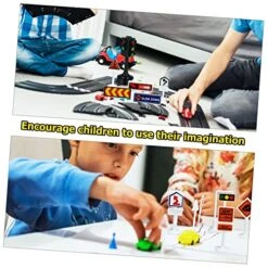 Alasum 112 Pcs Tape Toys Knowledge LED Supplies Educational Toytraffic Signs Colorful Children Learning Roadblock Boy Birthday Equipment Cones Play Accessories & For Miniatures Lights -Folkmanis Toys Shop 512qbNWKDwL