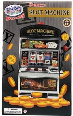 Matty's Toy Stop Deluxe Lucky 7's Slot Machine Bank With Jackpot Sound & Flashing Lights 11 Matty's Toy Stop Deluxe Lucky 7's Slot Machine Bank With Jackpot Sound & Flashing Lights -Folkmanis Toys Shop 513DhPswmOL
