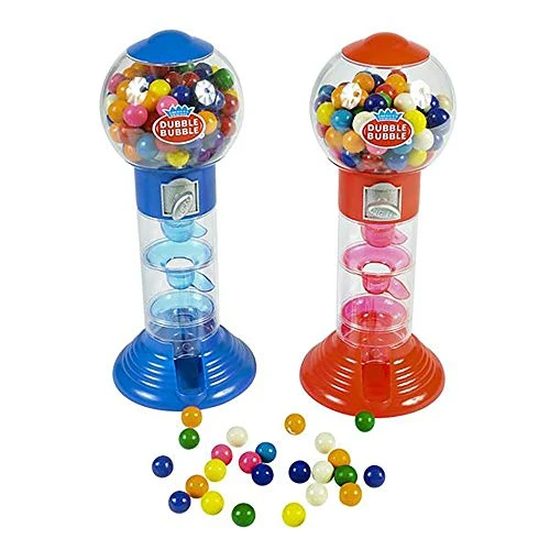 Spiral Fun Gumball Bank 10.5" Inches Tall, Assorted (Single) 3 Spiral Fun Gumball Bank 10.5" Inches Tall, Assorted (Single)