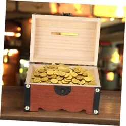 Vintage Decor 2 Pcs Piggy Bank Treasure Chest Storage Tank Retro Lock Child Wooden Solid Wood Retro Decor 10 Vintage Decor 2 Pcs Piggy Bank Treasure Chest Storage Tank Retro Lock Child Wooden Solid Wood Retro Decor -Folkmanis Toys Shop 513Eg0Y9WCL
