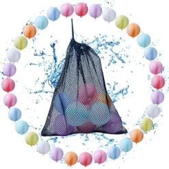 24 Pcs Reusable Water Balloons Water Balls With Portable Mesh Bag, Latex-Free Soft Silicone Water Splash Ball Self Sealing Quick Fill Balloon Summer Outdoor Play Pool Water Toys 13 24 Pcs Reusable Water Balloons Water Balls With Portable Mesh Bag, Latex-Free Soft Silicone Water Splash Ball Self Sealing Quick Fill Balloon Summer Outdoor Play Pool Water Toys -Folkmanis Toys Shop 513MCt3q7aL. AC