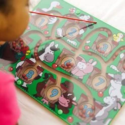 Melissa & Doug Magnetic Wand Number Maze - Wooden Puzzle Activity - Learning Toys, Travel Activities For Kids, Magnetic Maze For Toddlers And Kids Ages 3+ -Folkmanis Toys Shop 513PgvR1p9L