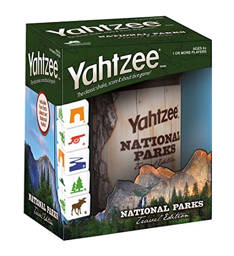 USAopoly YAHTZEE National Parks Travel Edition | Classic Yahtzee Dice Game With A National Parks Theme | Perfect Travel Game For Families | Celebrate US National Parks Service 3 USAopoly YAHTZEE National Parks Travel Edition | Classic Yahtzee Dice Game With A National Parks Theme | Perfect Travel Game For Families | Celebrate US National Parks Service