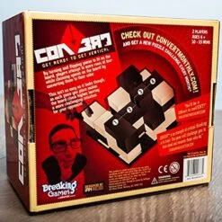 Breaking Games Convert: The Game | Strategic, Family-Friendly Board Game | Perfect For 1-2 Players | Ages 6+ | Quick, Engaging Playtime Of 10-15 Minutes -Folkmanis Toys Shop 513e8IZzUtS