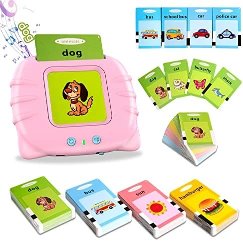 Pocket Speech Therapy Toys, 224 Sight Words Talking Flash Cards, Toddler Learning Resources Toys, Autism Sensory Toys For Autistic Children, Toddler Toys Age 2-4 Blue 10 Pocket Speech Therapy Toys, 224 Sight Words Talking Flash Cards, Toddler Learning Resources Toys, Autism Sensory Toys For Autistic Children, Toddler Toys Age 2-4 Blue - Image 8