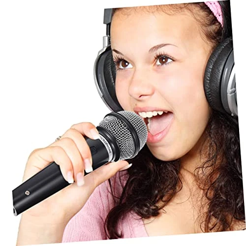 Totority 8 Pcs Clothes Interactive Or Costume Game Microphones Proppretend Play Interesting Microphone Prop Fake Black Karaoke Plastic Fun Simulate Funny Birthday Realistic Gifts Party 4 Totority 8 Pcs Clothes Interactive Or Costume Game Microphones Proppretend Play Interesting Microphone Prop Fake Black Karaoke Plastic Fun Simulate Funny Birthday Realistic Gifts Party - Image 2