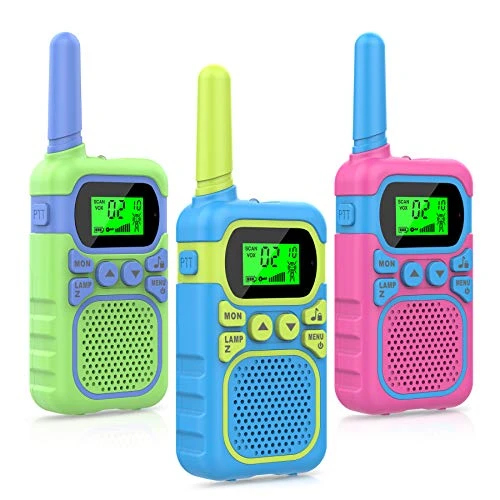 Kids Walkie Talkies For 3-12 Year Old Boys Girls,Children Walkie Talkies 3 KM Long Range & 22 Channels 2 Way Radios,Kids Outdoor Toys Birthday Gift (Battery Operated) 8 Kids Walkie Talkies For 3-12 Year Old Boys Girls,Children Walkie Talkies 3 KM Long Range & 22 Channels 2 Way Radios,Kids Outdoor Toys Birthday Gift (Battery Operated) - Image 6