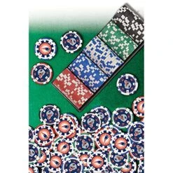 MasterPieces Game Day - NFL New England Patriots - 100 Piece Poker Chip Set, Casino Style 10 MasterPieces Game Day - NFL New England Patriots - 100 Piece Poker Chip Set, Casino Style -Folkmanis Toys Shop 513mvgDxXAS