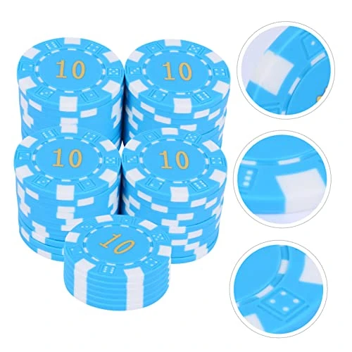 Ibasenice 50pcs Round Chips Mini Toy Plastic Coins Abs Game Tokens Bingo Counting Chip Plastic Bingo Chips Learning Counting Game Chips Mahjong Currency Chips Plastic Coin Toys Bronzing Card 3 Ibasenice 50pcs Round Chips Mini Toy Plastic Coins Abs Game Tokens Bingo Counting Chip Plastic Bingo Chips Learning Counting Game Chips Mahjong Currency Chips Plastic Coin Toys Bronzing Card