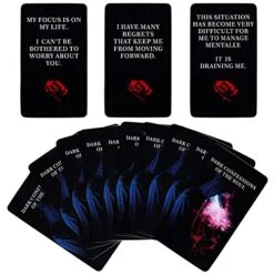ChaseDream Love Oracle Cards, Dark Confessions Of The Soul Oracle Deck, Oracle Cards For Beginners,Including Desires, Darkness, And Divine Intervention 9 ChaseDream Love Oracle Cards, Dark Confessions Of The Soul Oracle Deck, Oracle Cards For Beginners,Including Desires, Darkness, And Divine Intervention -Folkmanis Toys Shop 514A77f0z3L