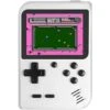 TTSAM Handheld Games Console For Kids Adults Retro FC Video Games Consoles 3 Inch Screen 400 Classic Games Player With AV Cable Can Play On TV (White-New)