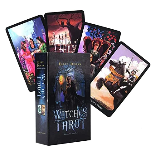 Fankexi Tarots Cards Deck With Guidebook, 78 Witches Tarot Cards Deck Fortune Telling Game, Fate Divination Tarot Card, Durable Tarot Cards,Standard Tarot Decks For Beginners & Expert Readers 6 Fankexi Tarots Cards Deck With Guidebook, 78 Witches Tarot Cards Deck Fortune Telling Game, Fate Divination Tarot Card, Durable Tarot Cards,Standard Tarot Decks For Beginners & Expert Readers - Image 4