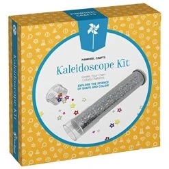 Pinwheel Crafts Kaleidoscope Kit For Kids - DIY Colorful Kaleidoscope Toy Educational Science Kit With Glowing Stars, Kids Crafts And STEM Building Toys, Arts And Crafts Science Experiments
