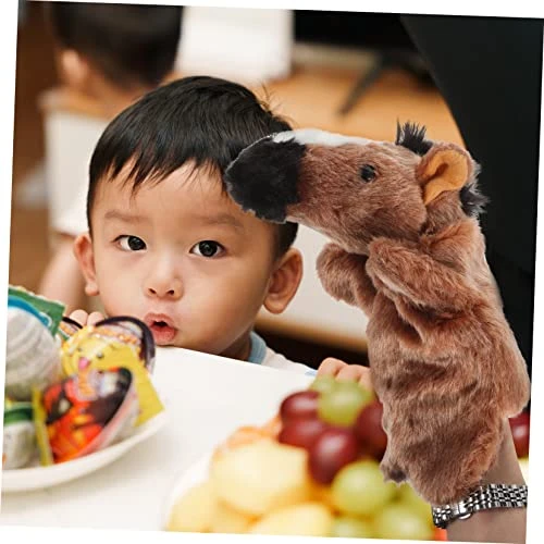 Storytelling Puppet 2pcs Hand Puppet Early Education Toy Toddler Toys Toddlers Toys Fairy Tale Toy Decorate Adorable Horse Hand Puppet Plush Puppets For Kid Parent-Child 7 Storytelling Puppet 2pcs Hand Puppet Early Education Toy Toddler Toys Toddlers Toys Fairy Tale Toy Decorate Adorable Horse Hand Puppet Plush Puppets For Kid Parent-Child - Image 5