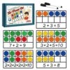 Torlam Magnetic Ten-Frame Set - Math Manipulative For Elementary - 5 Ten Frames & 55 Magnetic Math Counters For Kids, Math Games For Kindergarten (Upgraded Version For Hand-held & 2 Black Pens) 2 Torlam Magnetic Ten-Frame Set - Math Manipulative For Elementary - 5 Ten Frames & 55 Magnetic Math Counters For Kids, Math Games For Kindergarten (Upgraded Version For Hand-held & 2 Black Pens) -Folkmanis Toys Shop 514b7ut7reL