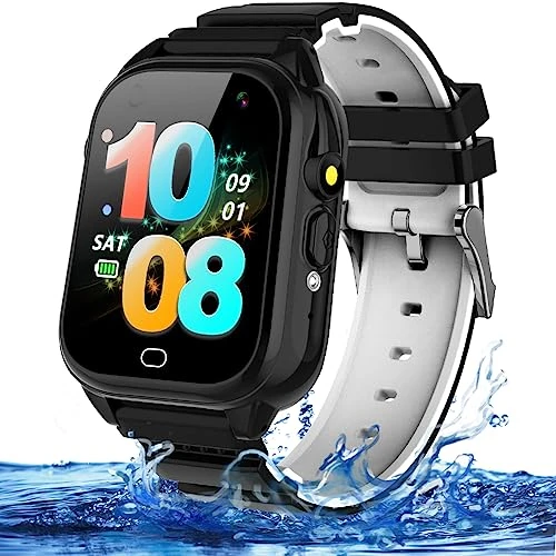 Waterproof Kids Game Watch For Girls Boys Age 3-10 With 1.44'' Touch Screen 26 Puzzle Game Music Camera Video Recorder 12/24 Hr Clock Pedometer Flashlight Alarm Calendar Children Learning Toys 3 Waterproof Kids Game Watch For Girls Boys Age 3-10 With 1.44'' Touch Screen 26 Puzzle Game Music Camera Video Recorder 12/24 Hr Clock Pedometer Flashlight Alarm Calendar Children Learning Toys