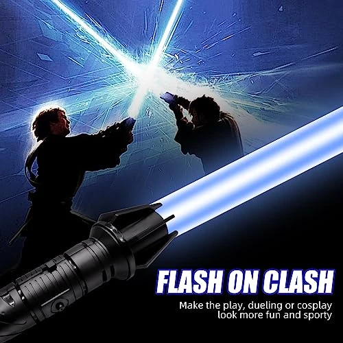 Light Up Saber - 3 Pack Light Up Saber 8 Colors With Fx Sound (Motion Sensitive) And Retractable Handle Multiplayer Galaxy Warrior, Christmas Gift Kids Party Gift 5 Light Up Saber - 3 Pack Light Up Saber 8 Colors With Fx Sound (Motion Sensitive) And Retractable Handle Multiplayer Galaxy Warrior, Christmas Gift Kids Party Gift - Image 3
