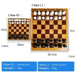 FINE MEN WYX-Chess, 1set Chess Portable Travel Chess Set Plastic Chess Game Magnetic Chess Pieces Folding Chessboard As Gift Toy BSTFAMLY I66 ( Color : Yellow 1 Size S ) 9 FINE MEN WYX-Chess, 1set Chess Portable Travel Chess Set Plastic Chess Game Magnetic Chess Pieces Folding Chessboard As Gift Toy BSTFAMLY I66 ( Color : Yellow 1 Size S ) -Folkmanis Toys Shop 515MkODR6YL