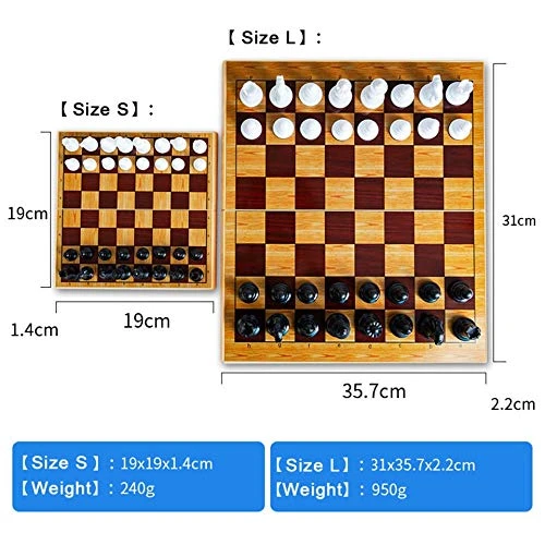 FINE MEN WYX-Chess, 1set Chess Portable Travel Chess Set Plastic Chess Game Magnetic Chess Pieces Folding Chessboard As Gift Toy BSTFAMLY I66 ( Color : Yellow 1 Size S ) 6 FINE MEN WYX-Chess, 1set Chess Portable Travel Chess Set Plastic Chess Game Magnetic Chess Pieces Folding Chessboard As Gift Toy BSTFAMLY I66 ( Color : Yellow 1 Size S ) - Image 4