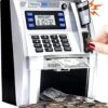 𝟐𝟎𝟐𝟑 𝐔𝐩𝐠𝐫𝐚𝐝𝐞𝐝 ATM Piggy Bank For Real Money For Kids With Debit Card, Bill Feeder, Coin Recognition, Balance Calculator, Digital Electronic Savings Safe Machine Box 1 𝟐𝟎𝟐𝟑 𝐔𝐩𝐠𝐫𝐚𝐝𝐞𝐝 ATM Piggy Bank For Real Money For Kids With Debit Card, Bill Feeder, Coin Recognition, Balance Calculator, Digital Electronic Savings Safe Machine Box -Folkmanis Toys Shop 515NFGzTxaL