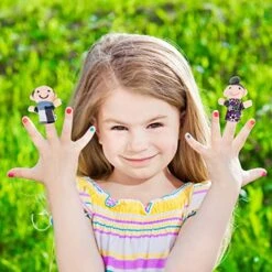 Family Finger Puppets Finger Puppets-18pcs Finger Puppet Toys Educational Hands Finger Puppets Game 12 Animals(Mixed Style) & 6 People Family Members Talking Story Set For Family 8 Family Finger Puppets Finger Puppets-18pcs Finger Puppet Toys Educational Hands Finger Puppets Game 12 Animals(Mixed Style) & 6 People Family Members Talking Story Set For Family -Folkmanis Toys Shop 515OvntjTwL