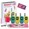 MIRKIT GO! Game With: 4x Walkie Talkies For Kids & 4 Kids Games: Scavenger Hunt, Capture The Flag, Police Game, Hide And Seek! Kids Gifts - Outdoor Games & Indoor Games With Kids Walkie Talkies 4 Pack -Folkmanis Toys Shop 515RCFPP91L